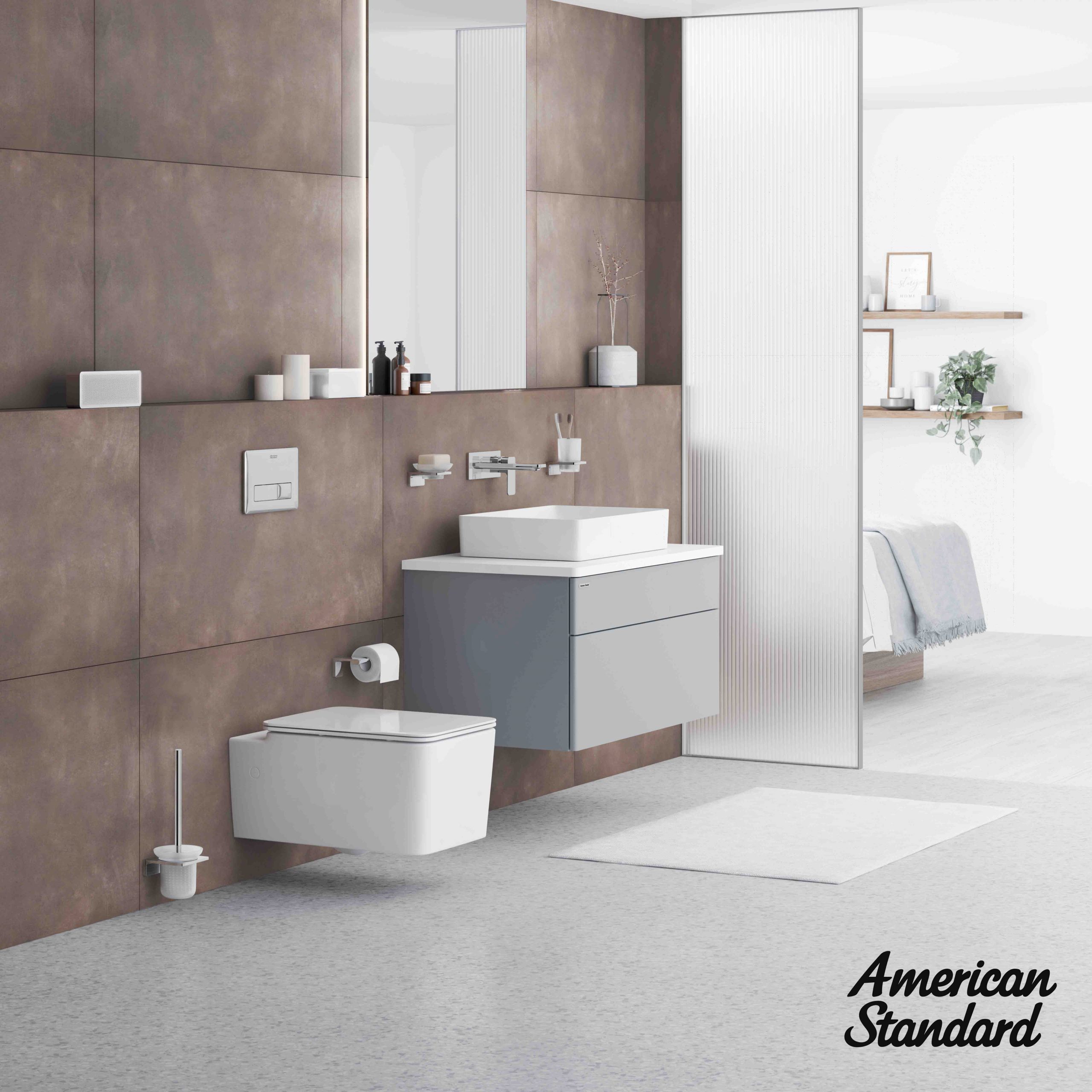 American Standard launches Acacia SupaSleek square wall hung