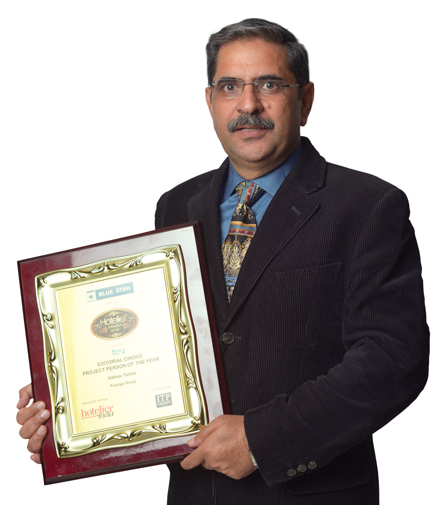 Editor’s Choice: Project Person of the Year – Vaibhav Tomar, VP and Chief Program Manager – Hospitality, Prestige Group