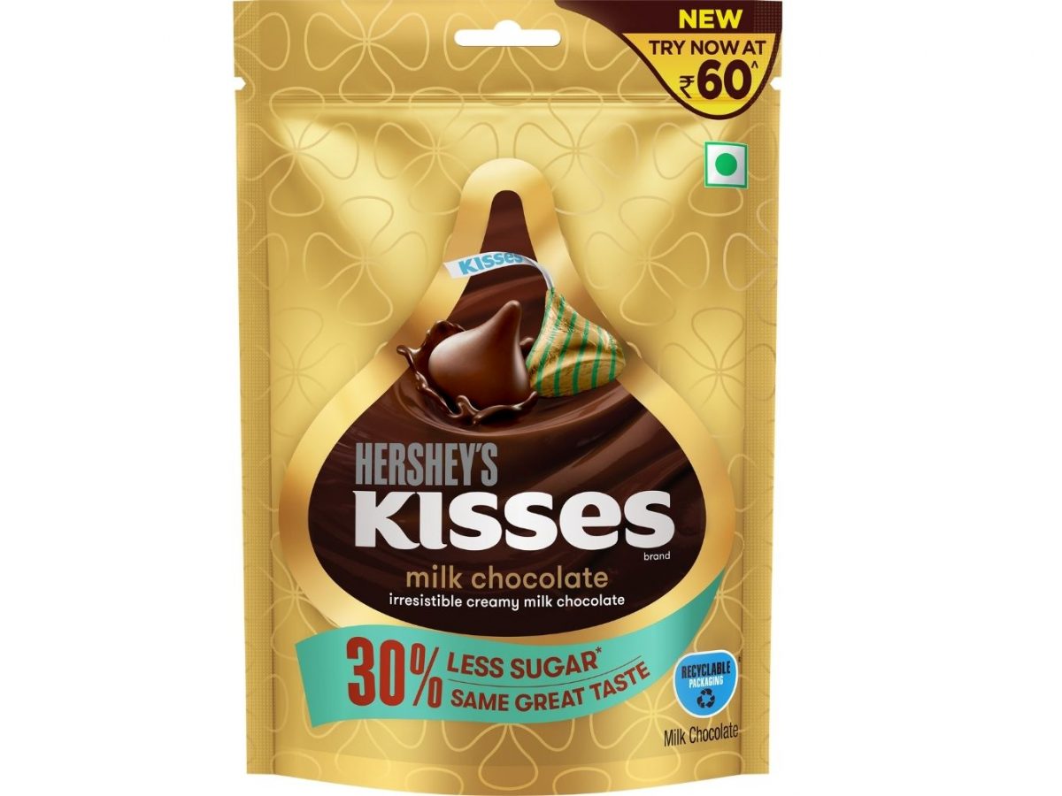 Hershey India launches new Hershey’s Kisses variant with 30 less sugar
