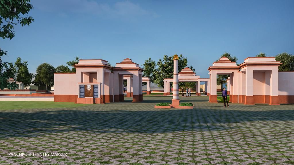 Panchkoshi Marg Varanasi Map Kashi Panchkosi Parikrama To Be On World Map - Hotelier India