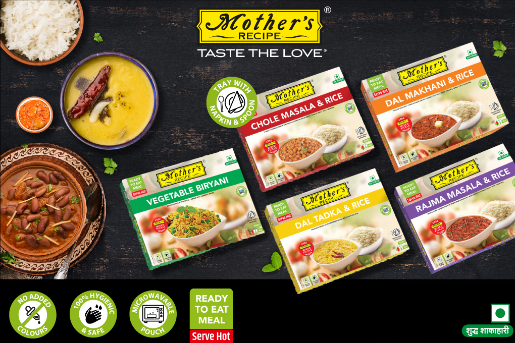 Mother’s Recipe launches healthy ‘Ready to Eat’ combo meals for IRCTC