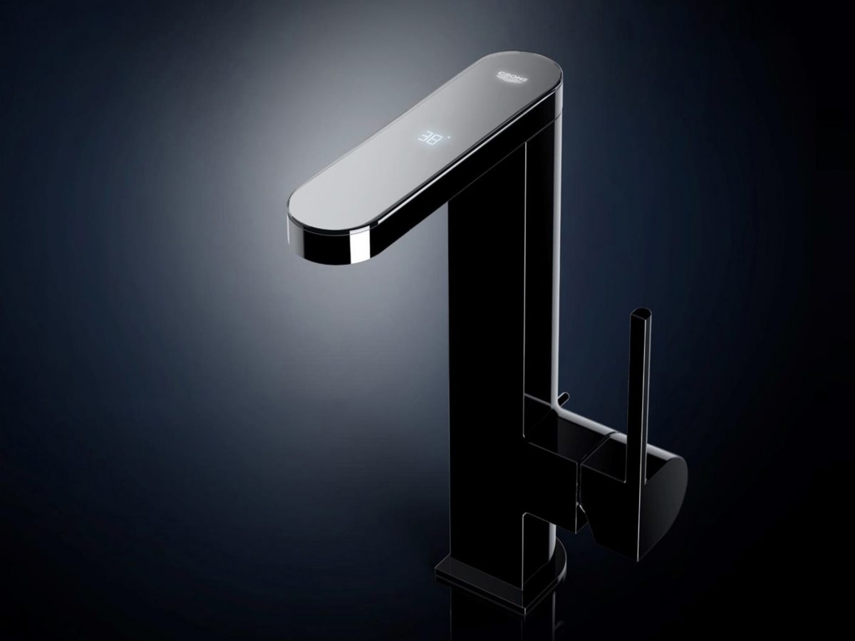 Presenting GROHE's Plus digital faucet Hotelier India