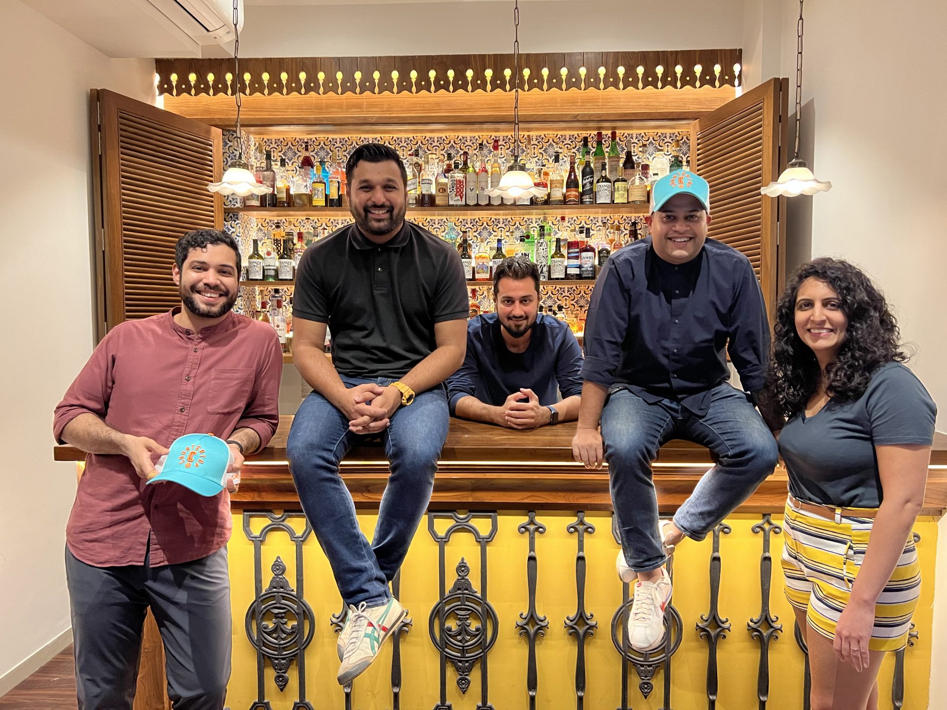 (Left to Right) Vidur Pankaj, Rahul Arijit, Sakshi Saigal, Founders of Third Eye Distillery