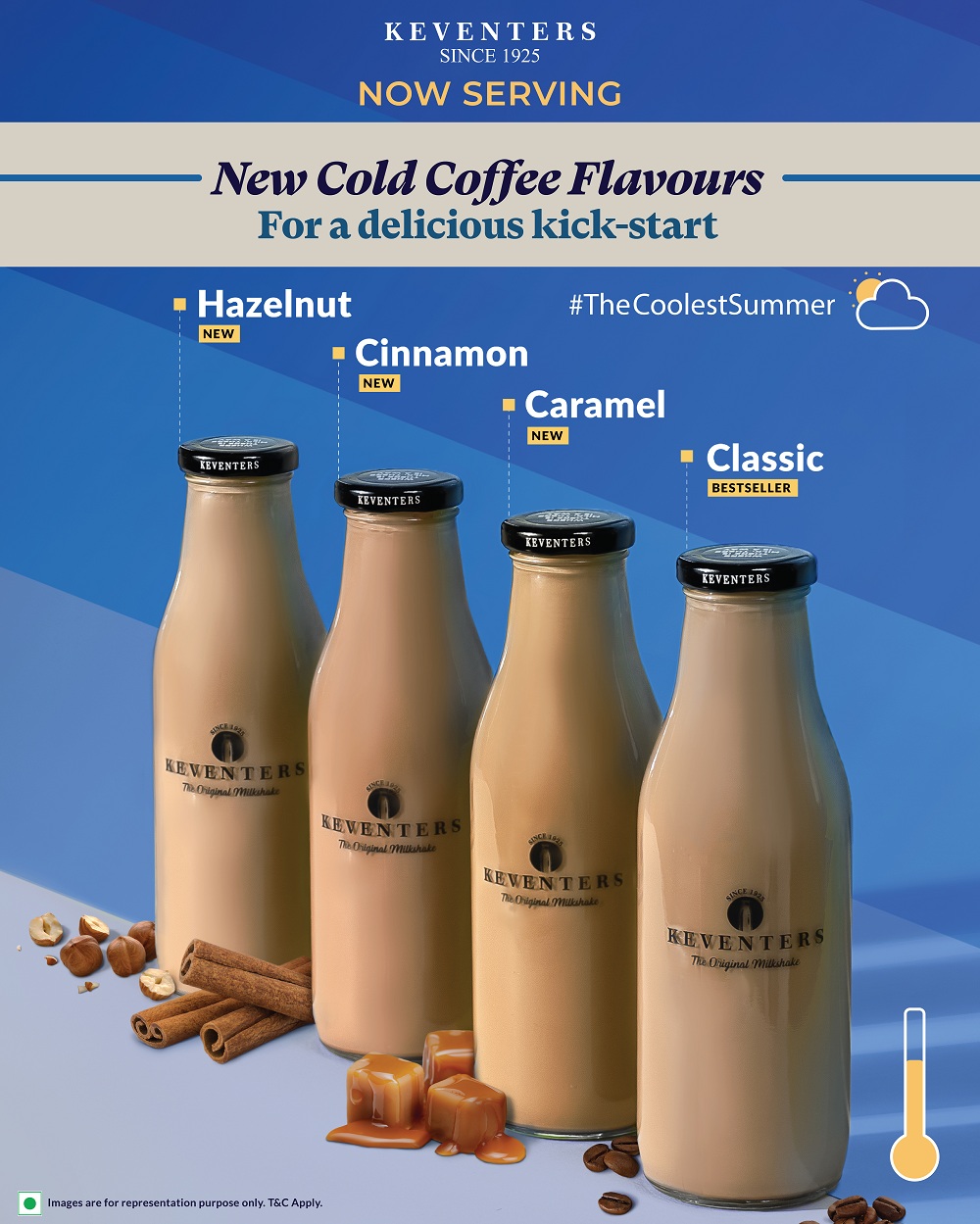 Keventers introduces cold coffees in three new flavors Hotelier India