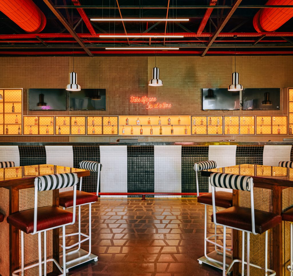 Bar Stock Exchange, Mumbai A design combination of playfulness, hues