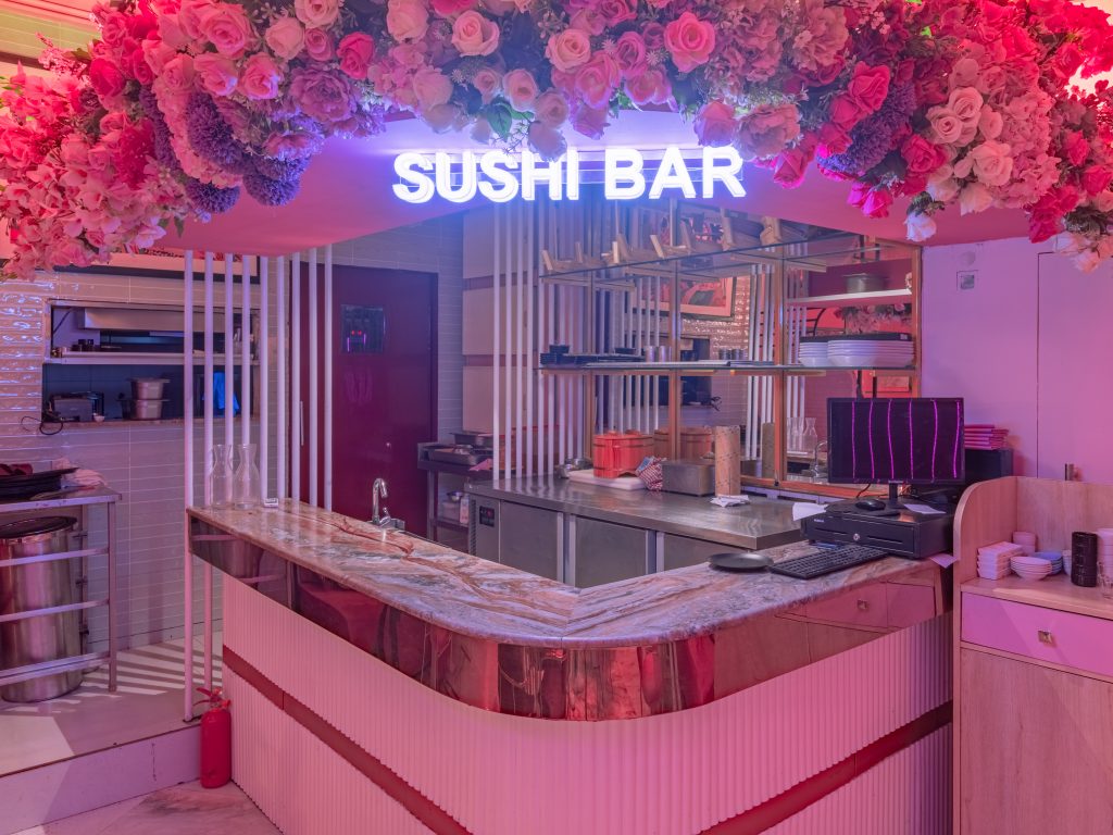 Asian dining space in Mumbai Pink Wasabi completes one year in the