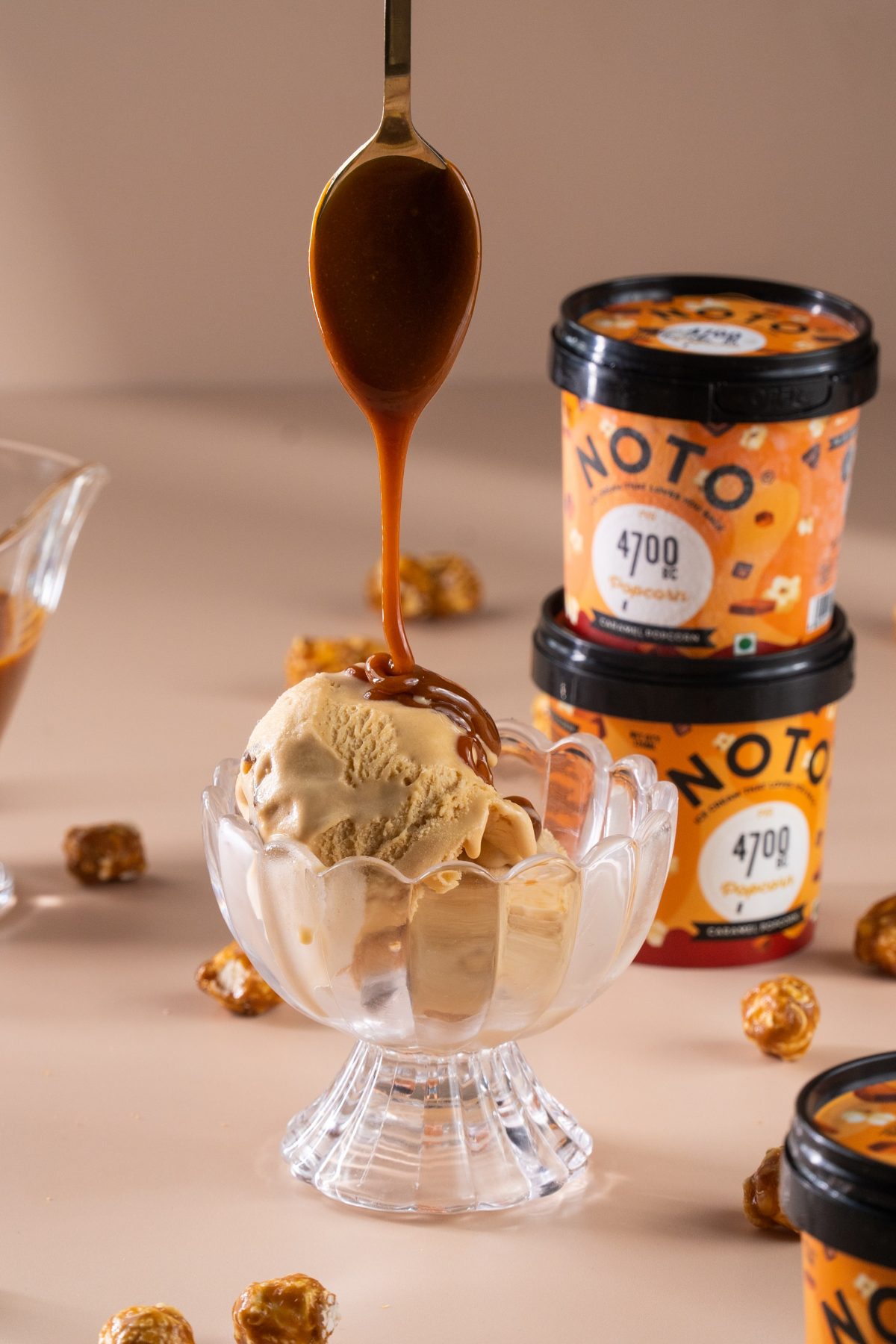 4700BC partners with NOTO icecream; Unveils Himalayan salt caramel