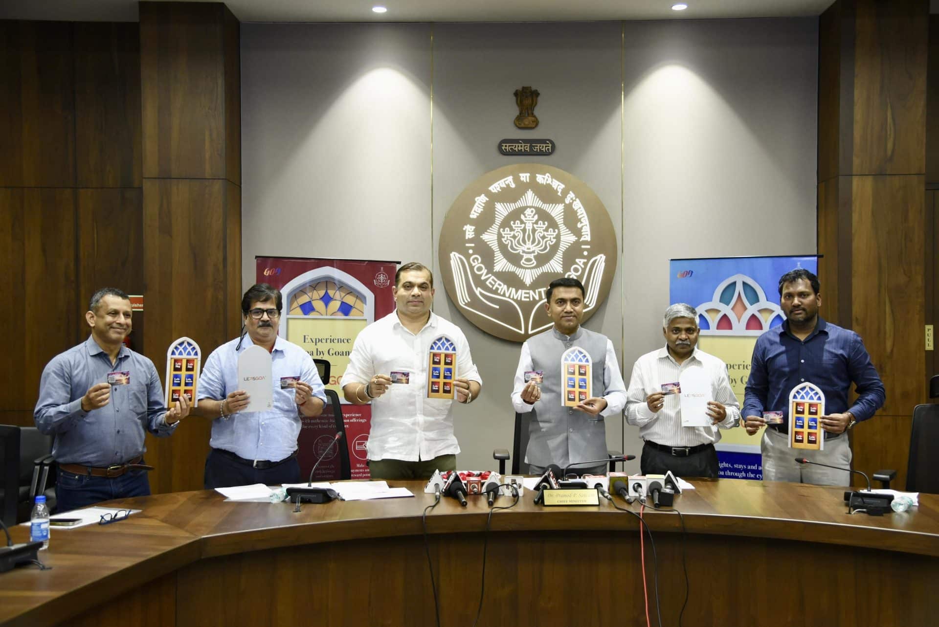 CM, Dr. Pramod Sawant and Shri. Rohan A. Khaunte, Minister for Tourism, ITE&C, Printing and Stationery launches 4 transformative digital and tourism initiatives