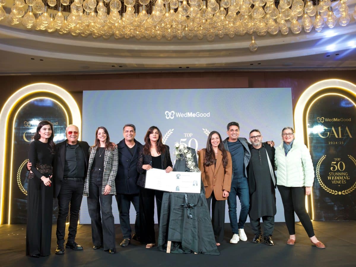 Jury members who selected the top 50 stunning venues in India at the Gala by WedMeGood
