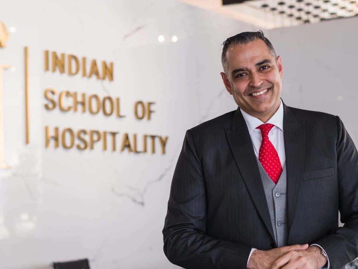 Kunal Vasudeva, Co-founder & Managing Director of the Indian School of Hospitality