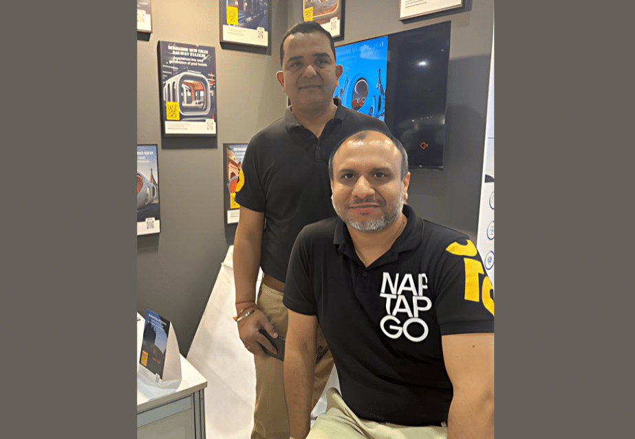 L-R_Himanshu Shukla, Co-Founder & VP Ops_Nitin Malhotra, Founder & CEO_Naptapgo