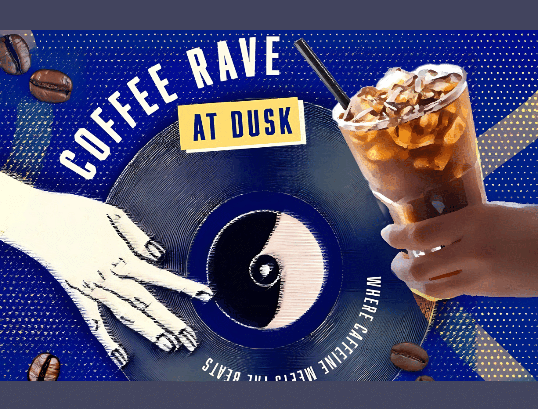 Coffee Rave at Dusk