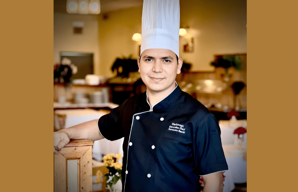 Surendra Singh Rawat, Executive Chef at India Palace Restaurant Wheaton, US