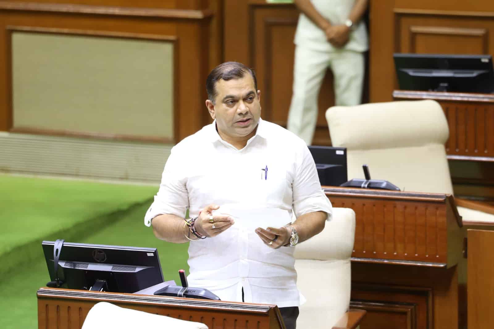 Minister for Tourism, Rohan A. Khaunte