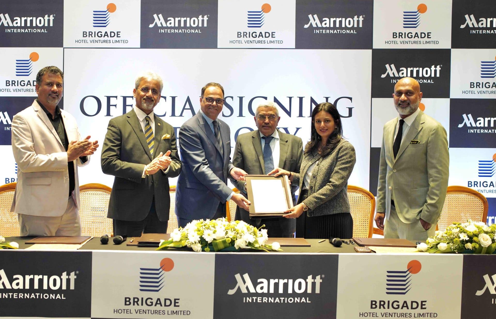 Brigade Hotel Ventures Limited signs multi-deal agreement with Marriott International