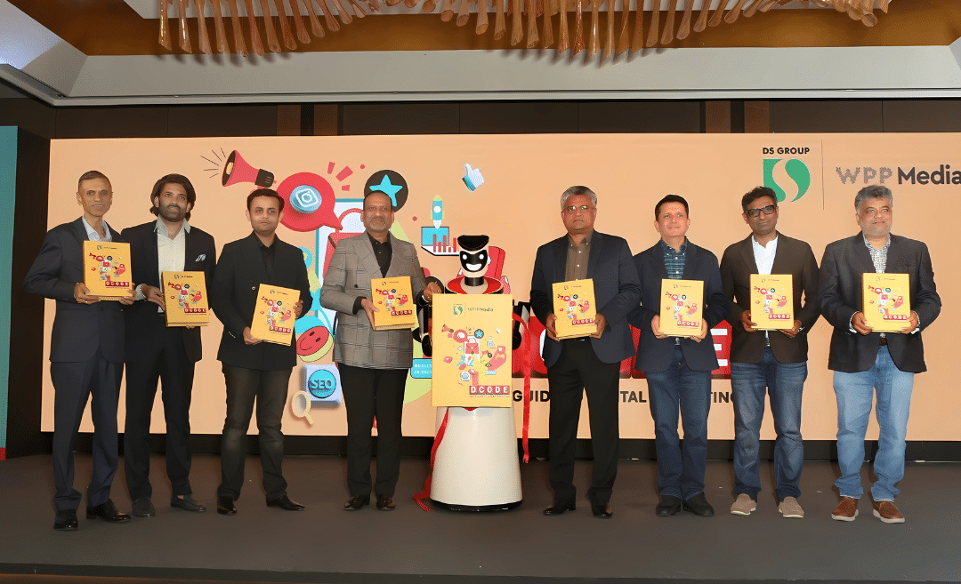 (L-R) Rajeev Jain, Vice President - Corporate Marketing, DS Group, Shashank Surana, Vice President, DS Group, Rohan Kumar, Director, DS Group, Rajiv Kumar, Vice Chairman, DS Group
