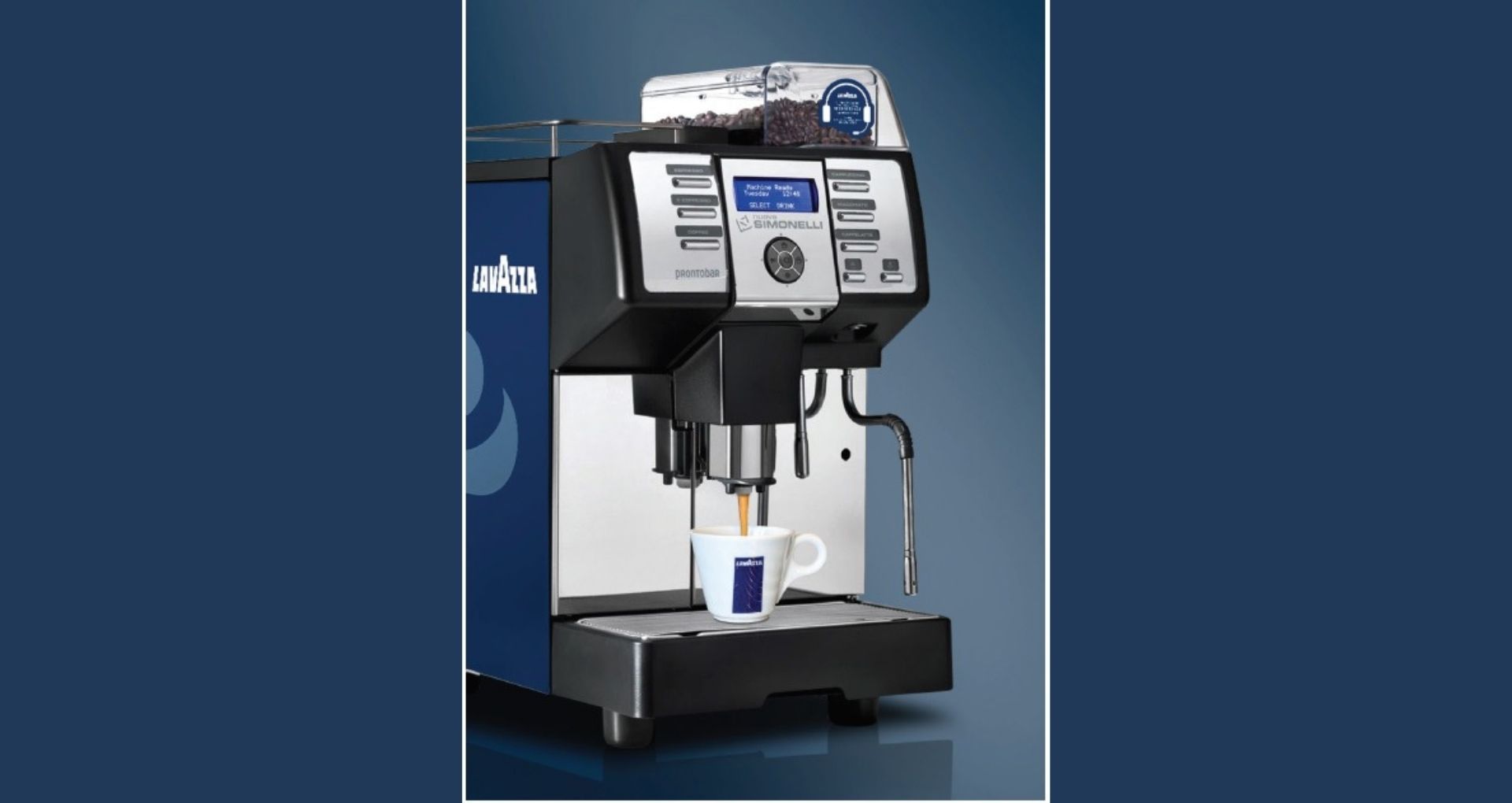 Lavazza's new contactfree coffee dispensing system Products
