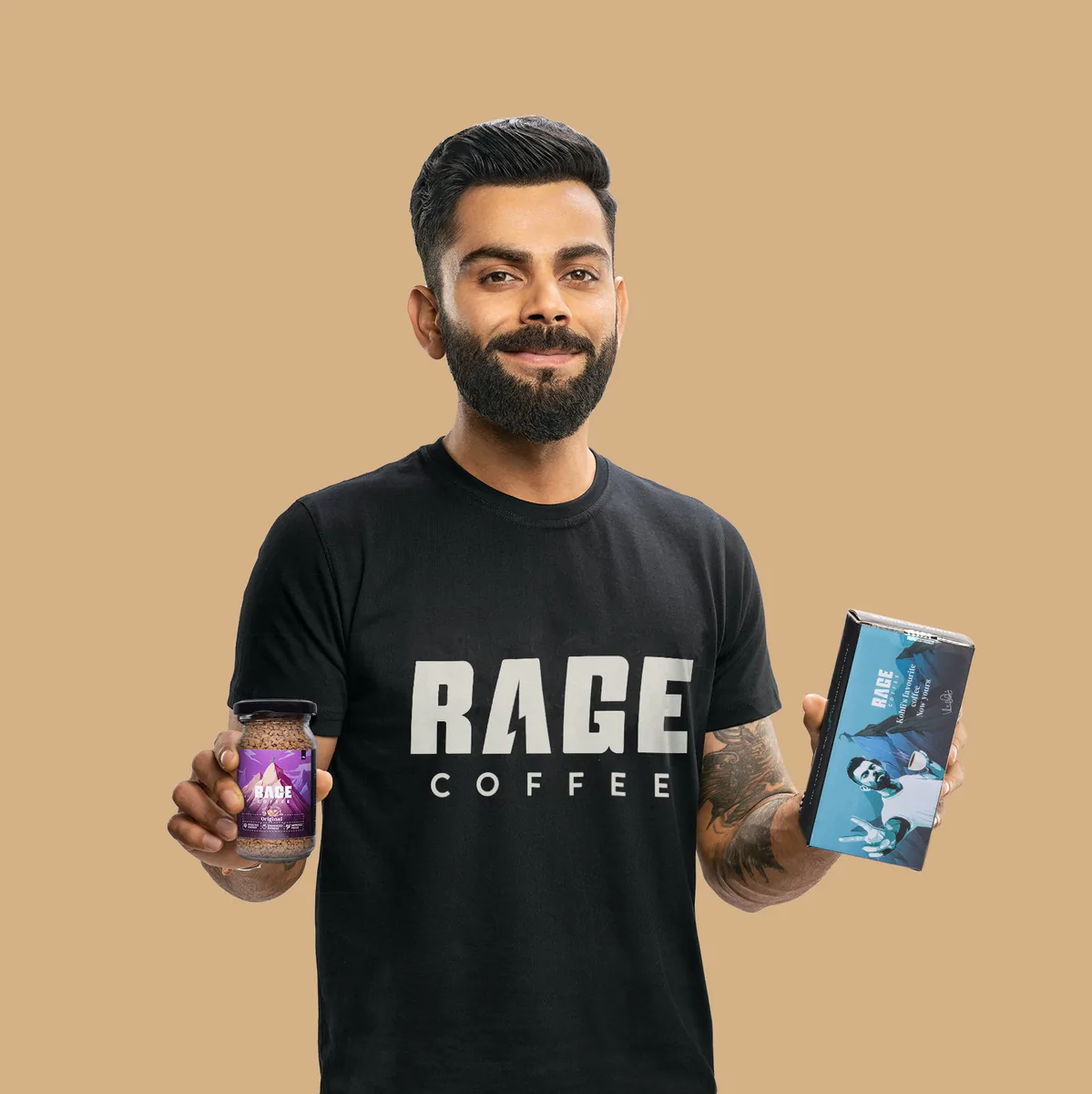 Cricketer Virat Kohlibacked company Rage Coffee launches a new product