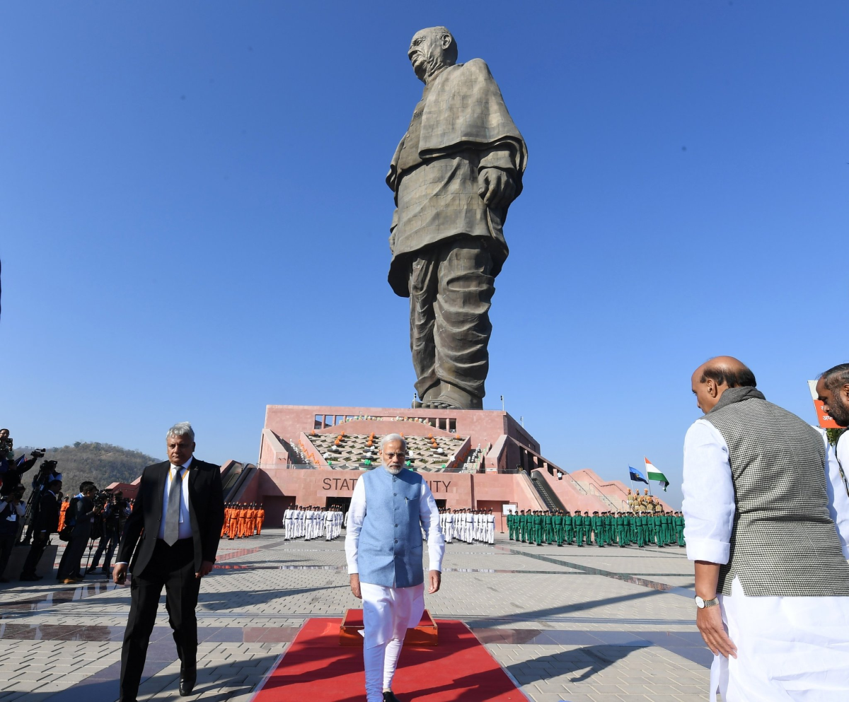 “As the tallest statue in the world, the Statue of Unity attracted 2.7