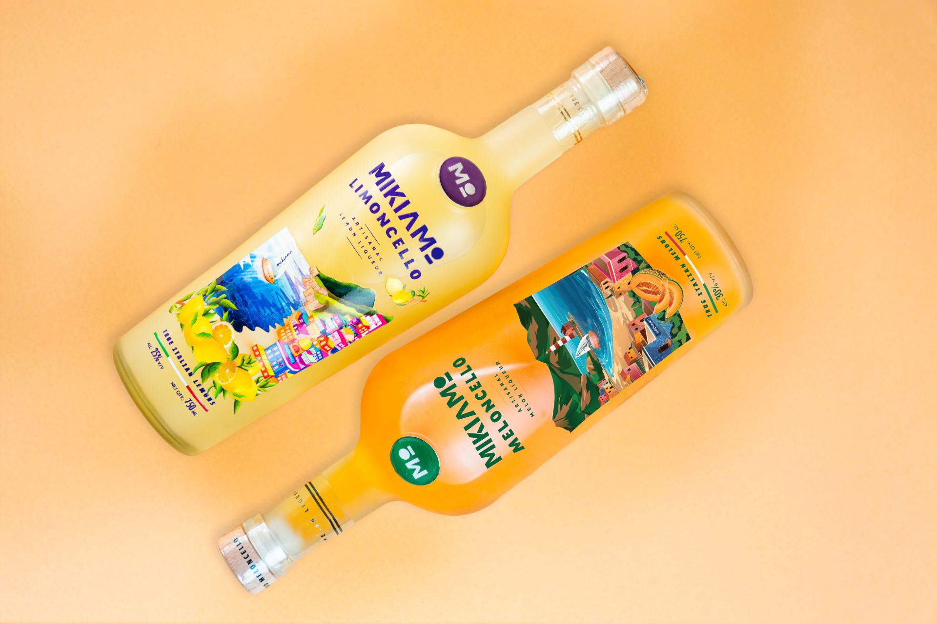 Mikiamo Limoncello and Meloncello